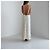 Autre Marque Maxikleid aus Wolle mit Paillettenbesatz The White Edit Collection Christopher John Rogers Weiß Mehrfarben - Ansicht 10