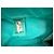 Chanel Boy Medium Flap Bag aus hellblau irisierendem Leder - Ansicht 6