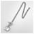 Hermès HERMES Amulette Kelly Charm Necklace Silvery  - view 4