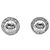 Céline Orecchini a clip Celine Vintage Silver Star Ball Argento