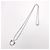 Tiffany & Co Collana combinata a catena a serpente e molla a forma di cuore Tiffany Argento D'oro - vista 4