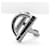 Ring Hermès Anello porta foulard Mini Double D Hermes Argento  - vista 2