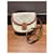 Céline Bolso Bandolera Celine Triomphe Canvas Castaño Beige  - vista 13