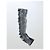 NUEVO Rick Owens FW23 Luxor Runway Distressed Denim Asymmetric Maxi Top Azul Gris - vista 3