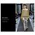 NUEVO Rick Owens FW23 Luxor Runway Distressed Denim Asymmetric Maxi Top Azul Gris - vista 9