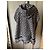 Poncho Christian Dior Monogram Negro Blanco - vista 5