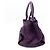 Borsa Parachute Bottega Veneta in pelle Intrecciato viola - vista 3