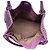 Borsa Parachute Bottega Veneta in pelle Intrecciato viola - vista 7