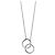 Tiffany & Co Collana con pendente Tiffany 1837 Interlocking Circle Argento