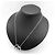 Tiffany & Co Collana con pendente Tiffany 1837 Interlocking Circle Argento - vista 7