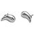 Tiffany & Co Orecchini a lobo Tiffany Teardrop Large 13mm Argento