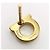 Orecchini Salvatore Ferragamo Gancini Heart Star Swing D'oro - vista 7