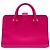 Borsa Baby Cabas Cassandra Saint Laurent Rosa - vista 2