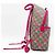 Zaino Tulip per bambini Gucci Marrone Rosa - vista 4