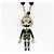 Collana lunga Lion Swing Pearl Chanel Nero - vista 2