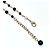 Collana lunga Lion Swing Pearl Chanel Nero - vista 5