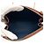 Triomphe Céline Clutch Celine in denim con catena Marrone Blu Multicolore - vista 7