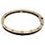 Bulgari Bracciale rigido aperto Bvlgari B-zero 1 Nero D'oro