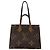 Borsa Tote OnTheGo MM da donna Louis Vuitton Marrone