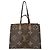 Borsa Tote OnTheGo GM da donna Louis Vuitton Marrone Beige