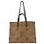 Borsa Tote OnTheGo GM da donna Louis Vuitton Marrone Beige - vista 2