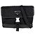 Borsa a tracolla in nylon nero Prada