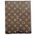Louis Vuitton Agenda Bureau Notebook Cover Brown Monogram - view 2