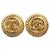 Orecchini a clip placcati in oro Chanel D'oro