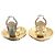 Orecchini a clip placcati in oro Chanel D'oro - vista 3