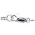 Collier Christian Dior en argent et strass Argenté - vue 8