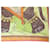 Hermès Sciarpa in seta multicolore Hermes Arancione  - vista 7