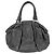 Borsa Tote in pelle nera Prada Nero - vista 2