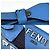 Pochette Fendi in pelle blu - vista 7