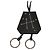 Hermès Portachiavi e ciondolo Clochette in pelle nera Hermes Nero - vista 2