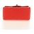 CHANEL Mini Matelasse 17 Chain Bag Lamb Skin Red Silver CC Auth 189072SM Argento Rosso - vista 10