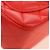 CHANEL Mini Matelasse 17 Chain Bag Lamb Skin Red Silver CC Auth 189072SM Argento Rosso - vista 13