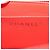 CHANEL Mini Matelasse 17 Chain Bag Lamb Skin Red Silver CC Auth 189072SM Argento Rosso - vista 18