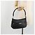 Borsa a Spalla GUCCI Bamboo in Pelle Nera Argento 001 3865 Auth mr2519V Nero - vista 24