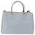 Borsa PRADA Saffiano 2way Azzurro chiaro Oro Auth 190596V D'oro Blu chiaro - vista 3