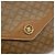Céline CELINE Borsa a Spalla Macadam PVC Pelle Beige Oro Autentica bs35806 D'oro - vista 14