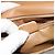 Céline CELINE Borsa a Spalla Macadam PVC Pelle Beige Oro Autentica bs35806 D'oro - vista 22