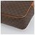 Céline Borsa a Spalla CELINE Macadam Canvas PVC Pelle Marrone Oro Autentica ep14921 D'oro - vista 12