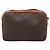 Céline Borsa a Spalla CELINE Macadam Canvas PVC Pelle Marrone Oro Autentica ep14921 D'oro - vista 3