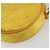 CHANEL Matelasse Shoulder Bag Satin Yellow Gold CC Auth 189501A D'oro Giallo - vista 10