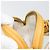 CHANEL Matelasse Shoulder Bag Satin Yellow Gold CC Auth 189501A D'oro Giallo - vista 17
