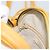 CHANEL Matelasse Shoulder Bag Satin Yellow Gold CC Auth 189501A D'oro Giallo - vista 19