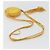 CHANEL Matelasse Shoulder Bag Satin Yellow Gold CC Auth 189501A D'oro Giallo - vista 7