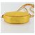 CHANEL Matelasse Shoulder Bag Satin Yellow Gold CC Auth 189501A D'oro Giallo - vista 9