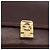 Céline Borsa a tracolla CELINE in pelle marrone scuro oro Auth bs35935 D'oro - vista 14
