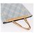 BURBERRY Nova Check Tote Bag Canvas Hellblau Beige Auth 190551 - Ansicht 8